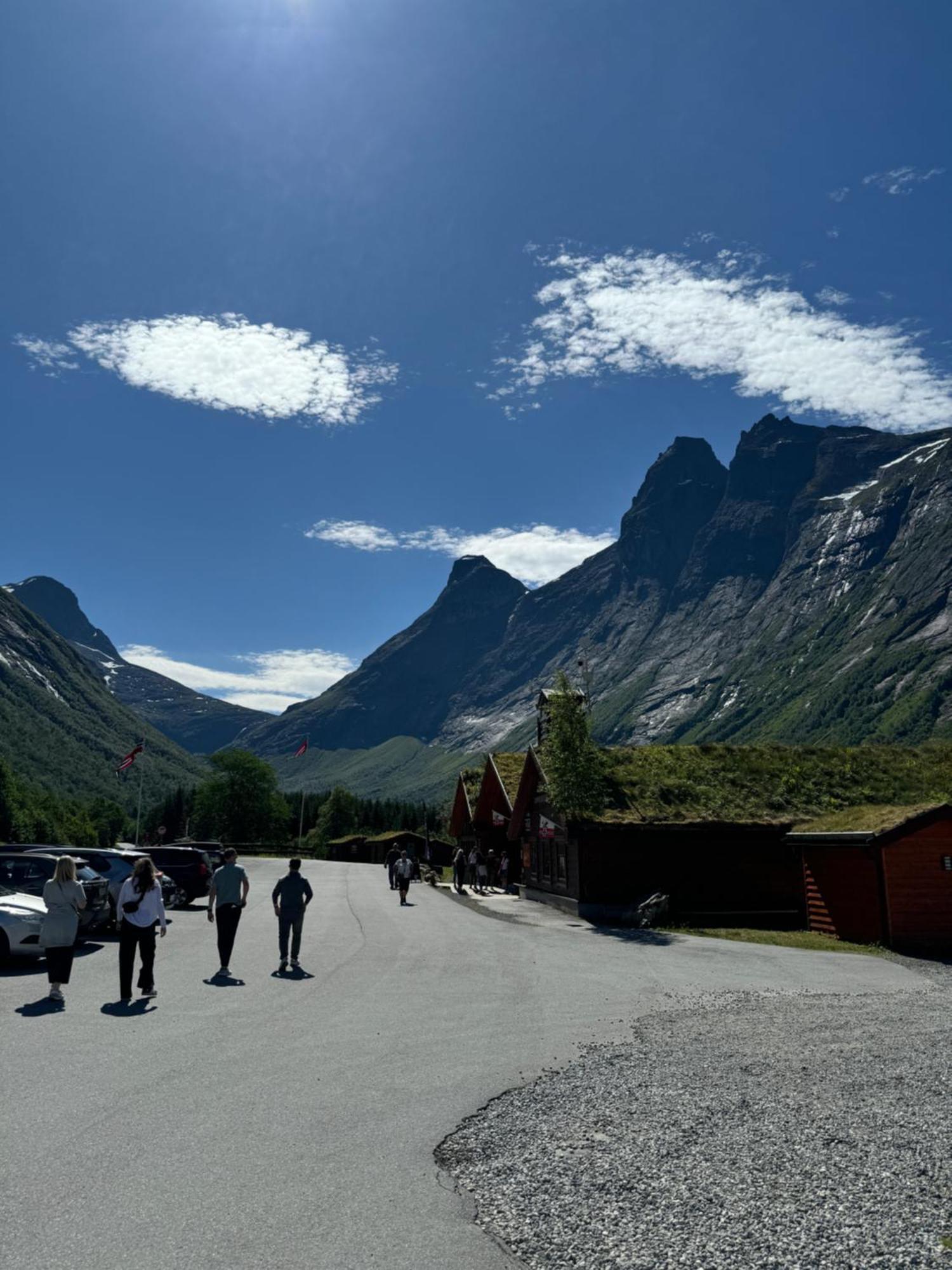 אנדלסנס Trollstigen Camping And Gjestegard מראה חיצוני תמונה